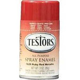 Testors 1629T Craft Spray Paint, Metallic, Flake Red, 3 oz